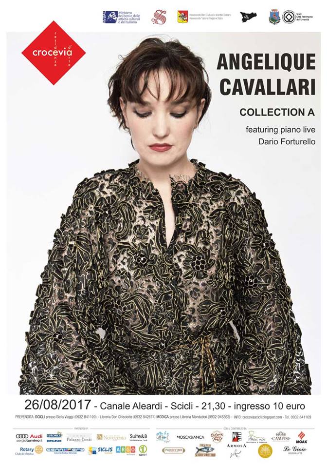 Angelique Cavallari a Scicli. In concerto Il 26 agosto